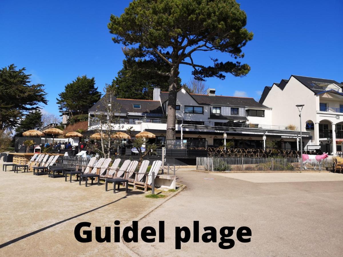 Maisonnette T2 Bord De Mer Guidel Plage Luaran gambar